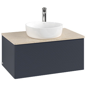Villeroy & Boch Antao Waschtischunterschrank 800x360x500mm K30153HG mit Struktur FK/AP: HG/3