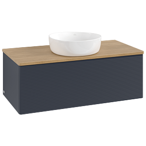 Villeroy & Boch Antao Waschtischunterschrank 1000x360x500mm K31111HG mit Struktur FK/AP: HG/1