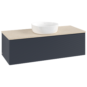 Villeroy & Boch Antao Waschtischunterschrank 1200x360x500mm K32113HG mit Struktur FK/AP: HG/3