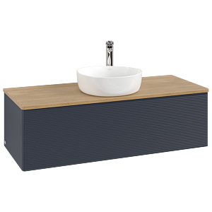 Villeroy & Boch Antao Waschtischunterschrank 1200x360x500mm K32151HG mit Struktur FK/AP: HG/1