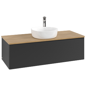 Villeroy & Boch Antao Waschtischunterschrank 1200x360x500mm K32151PD mit Struktur FK/AP: PD/1