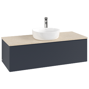 Villeroy & Boch Antao Waschtischunterschrank 1200x360x500mm K32153HG mit Struktur FK/AP: HG/3