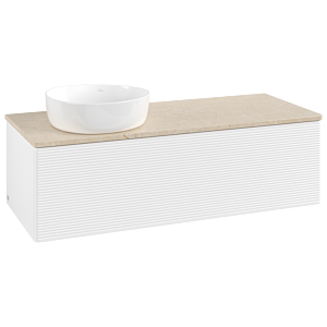 Meuble sous-vasque Villeroy &amp; Boch Antao 1200x360x500mm K33113MT avec structure FK/AP: MT/3
