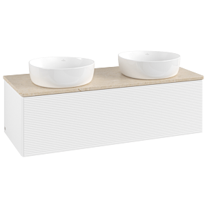 Villeroy & Boch Antao Waschtischunterschrank 1200x360x500mm K35113MT mit Struktur FK/AP: MT/3