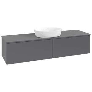 Villeroy &amp; Boch Antao vanity unit 1600x360x500mm K36050GK FK/AP: GK/0