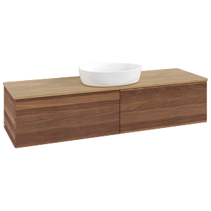 Villeroy &amp; Boch Antao vanity unit 1600x360x500mm K36111HM with structure FK/AP: HM/1