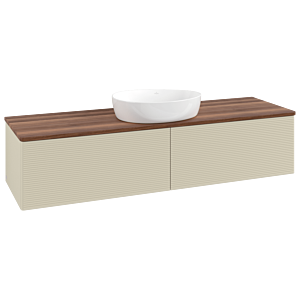 Villeroy & Boch Antao Waschtischunterschrank 1600x360x500mm K36112HJ mit Struktur FK/AP: HJ/2