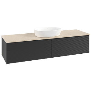 Villeroy &amp; Boch Antao vanity unit 1600x360x500mm K36113PD with structure FK/AP: PD/3
