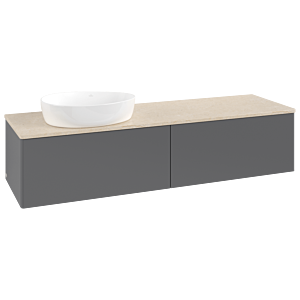 Meuble sous-vasque Villeroy &amp; Boch Antao 1600x360x500mm K37013GK FK/AP: GK/3