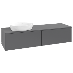 Meuble sous-vasque Villeroy &amp; Boch Antao 1600x360x500mm K37050GK FK/AP: GK/0