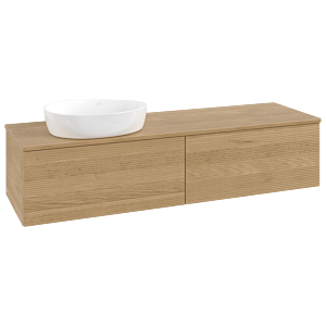 Meuble sous-vasque Villeroy &amp; Boch Antao 1600x360x500mm K37111HN avec structure FK/AP: HN/1