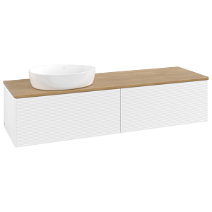 Meuble sous-vasque Villeroy &amp; Boch Antao 1600x360x500mm K37111MT avec structure FK/AP: MT/1