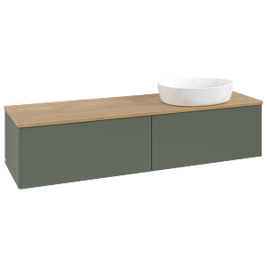 Meuble sous-vasque Villeroy &amp; Boch Antao 1600x360x500mm K38011HL FK/AP: HL/1