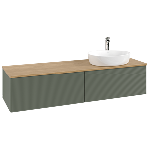 Villeroy &amp; Boch Antao vanity unit 1600x360x500mm K38151HL with structure FK/AP: HL/1