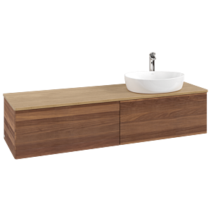 Villeroy &amp; Boch Antao vanity unit 1600x360x500mm K38151HM with structure FK/AP: HM/1