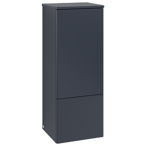 Meuble vasque Villeroy &amp; Boch Antao K43100HG 41,4 x 103,9 x 35,6 cm, laque couleur bleu nuit mat