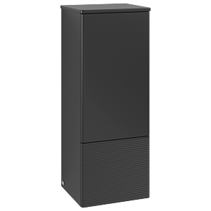 Villeroy &amp; Boch Antao center cabinet K43100PD 41.4x103.9x35.6cm, washbasin top color lacquer, black matt lacquer