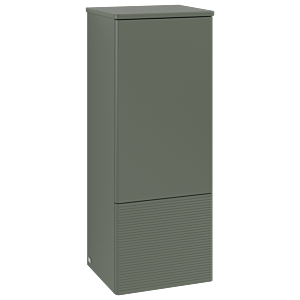 Villeroy and Boch Antao middle cabinet K44100HL 41.4 x 103.9 x 35.6 cm, washbasin top colour lacquer, leaf green matt lacquer