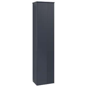 Armoire haute Villeroy &amp; Boch Antao K45100HG 41,4 x 171,9 x 28,7 cm, plan vasque laqué, laque mate bleu nuit