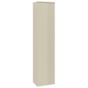 Villeroy &amp; Boch Antao tall cabinet K45100HJ 41.4x171.9x28.7cm, washbasin top color: silk grey matt lacquer