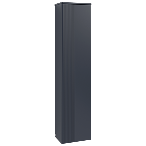 Armoire haute Villeroy &amp; Boch Antao K46100HG 41,4 x 171,9 x 28,7 cm, plan vasque laqué couleur bleu nuit mat