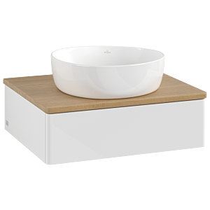 Villeroy &amp; Boch Antao vanity unit 600x190x500mm L07011GF with lighting FK/AP: GF/1