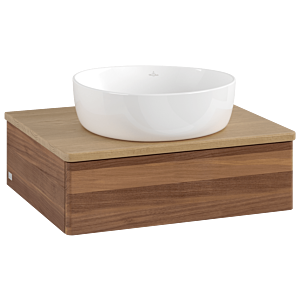 Villeroy &amp; Boch Antao vanity unit 600x190x500mm L07011HM with lighting FK/AP: HM/1