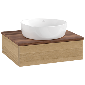 Villeroy & Boch Antao Waschtischunterschrank 600x190x500mm L07012HN mit Beleuchtung FK/AP: HN/2