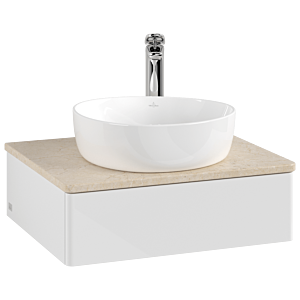 Meuble sous-vasque Villeroy &amp; Boch Antao 600x190x500mm L07053GF avec éclairage FK/AP: GF/3