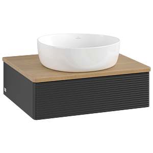 Villeroy & Boch Antao Waschtischunterschrank 600x190x500mm L07111PD mit Beleuchtung mit Struktur FK/AP: PD/1