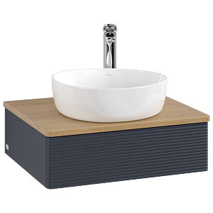 Meuble sous-vasque Villeroy &amp; Boch Antao 600x190x500mm L07151HG avec éclairage avec structure FK/AP: HG/1