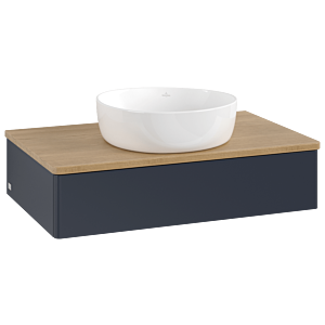 Villeroy & Boch Antao Waschtischunterschrank 800x190x500mm L08011HG mit Beleuchtung FK/AP: HG/1