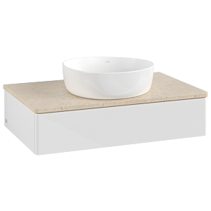 Villeroy & Boch Antao Waschtischunterschrank 800x190x500mm L08013GF mit Beleuchtung FK/AP: GF/3