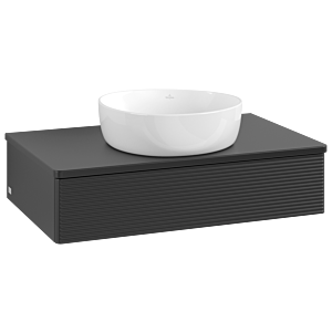 Meuble sous-vasque Villeroy &amp; Boch Antao 800x190x500mm L08110PD avec éclairage avec structure FK/AP: PD/0