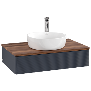 Meuble sous-vasque Villeroy &amp; Boch Antao 800x190x500mm L08152HG avec éclairage avec structure FK/AP: HG/2
