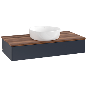 Villeroy & Boch Antao Waschtischunterschrank 1000x190x500mm L09012HG mit Beleuchtung FK/AP: HG/2