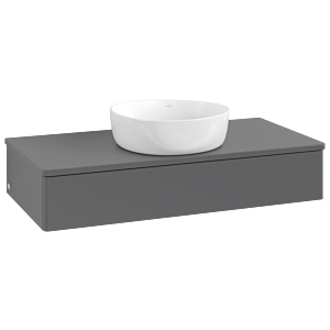 Meuble sous-vasque Villeroy &amp; Boch Antao 1000x190x500mm L09050GK avec éclairage FK/AP: GK/0