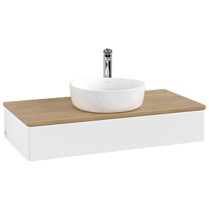 Villeroy & Boch Antao Waschtischunterschrank 1000x190x500mm L09051MT mit Beleuchtung FK/AP: MT/1