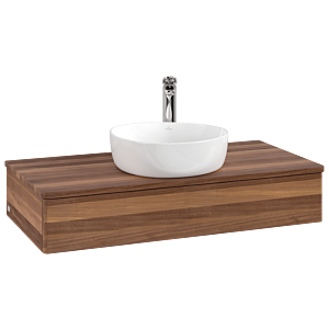 Meuble sous-vasque Villeroy &amp; Boch Antao 1000x190x500mm L09052HM avec éclairage FK/AP: HM/2