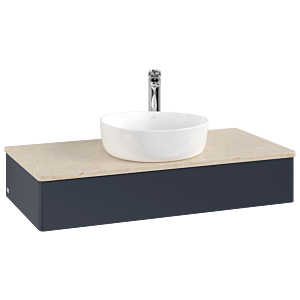 Meuble sous-vasque Villeroy &amp; Boch Antao 1000x190x500mm L09053HG avec éclairage FK/AP: HG/3