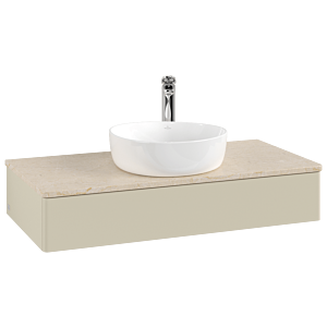 Meuble sous-vasque Villeroy &amp; Boch Antao 1000x190x500mm L09053HJ avec éclairage FK/AP: HJ/3