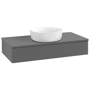 Meuble sous-vasque Villeroy &amp; Boch Antao 1000x190x500mm L09110GK avec éclairage avec structure FK/AP: GK/0