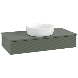 Villeroy & Boch Antao Waschtischunterschrank 1000x190x500mm L09110HL mit Beleuchtung mit Struktur FK/AP: HL/0