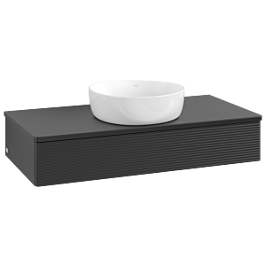 Villeroy & Boch Antao Waschtischunterschrank 1000x190x500mm L09110PD mit Beleuchtung mit Struktur FK/AP: PD/0