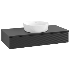 Villeroy & Boch Antao Waschtischunterschrank 1000x190x500mm L09150PD mit Beleuchtung mit Struktur FK/AP: PD/0