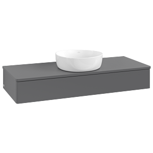 Meuble sous-vasque Villeroy &amp; Boch Antao 1200x190x500mm L10010GK avec éclairage FK/AP: GK/0