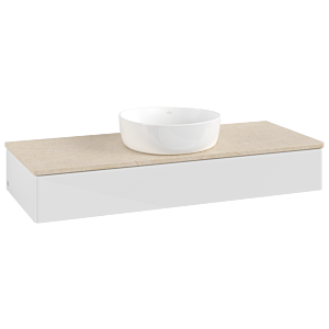 Meuble sous-vasque Villeroy &amp; Boch Antao 1200x190x500mm L10013GF avec éclairage FK/AP: GF/3