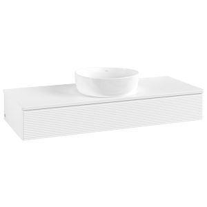 Meuble sous-vasque Villeroy &amp; Boch Antao 1200x190x500mm L10110MT avec éclairage avec structure FK/AP: MT/0