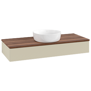 Villeroy & Boch Antao Waschtischunterschrank 1200x190x500mm L10112HJ mit Beleuchtung mit Struktur FK/AP: HJ/2