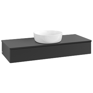 Villeroy & Boch Antao Waschtischunterschrank 1200x190x500mm L10150PD mit Beleuchtung mit Struktur FK/AP: PD/0